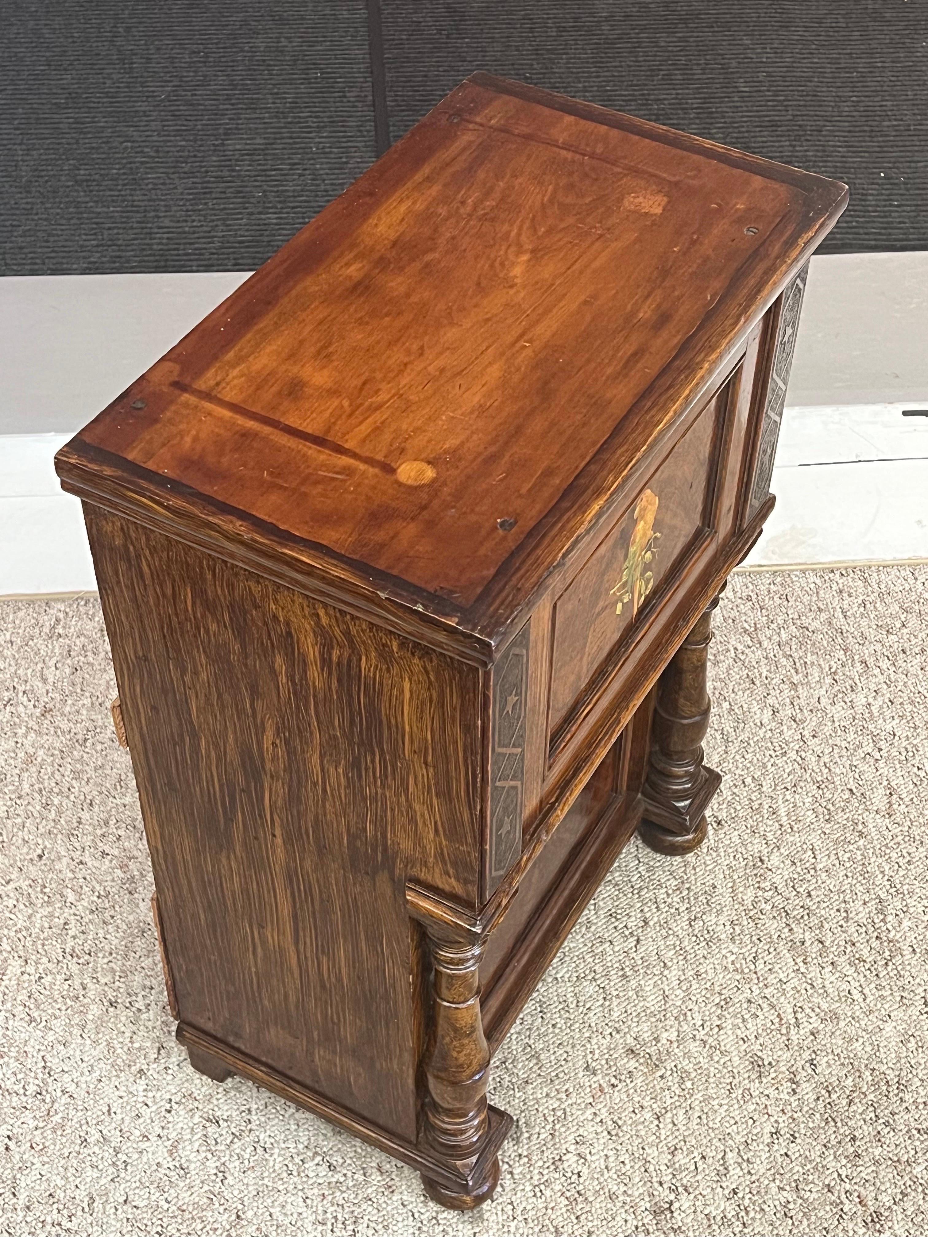 Wood Vintage Mid-Century Modern Table Stand
