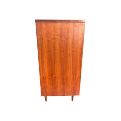 Vintage Mid Century Modern Tall Highboy Dresser