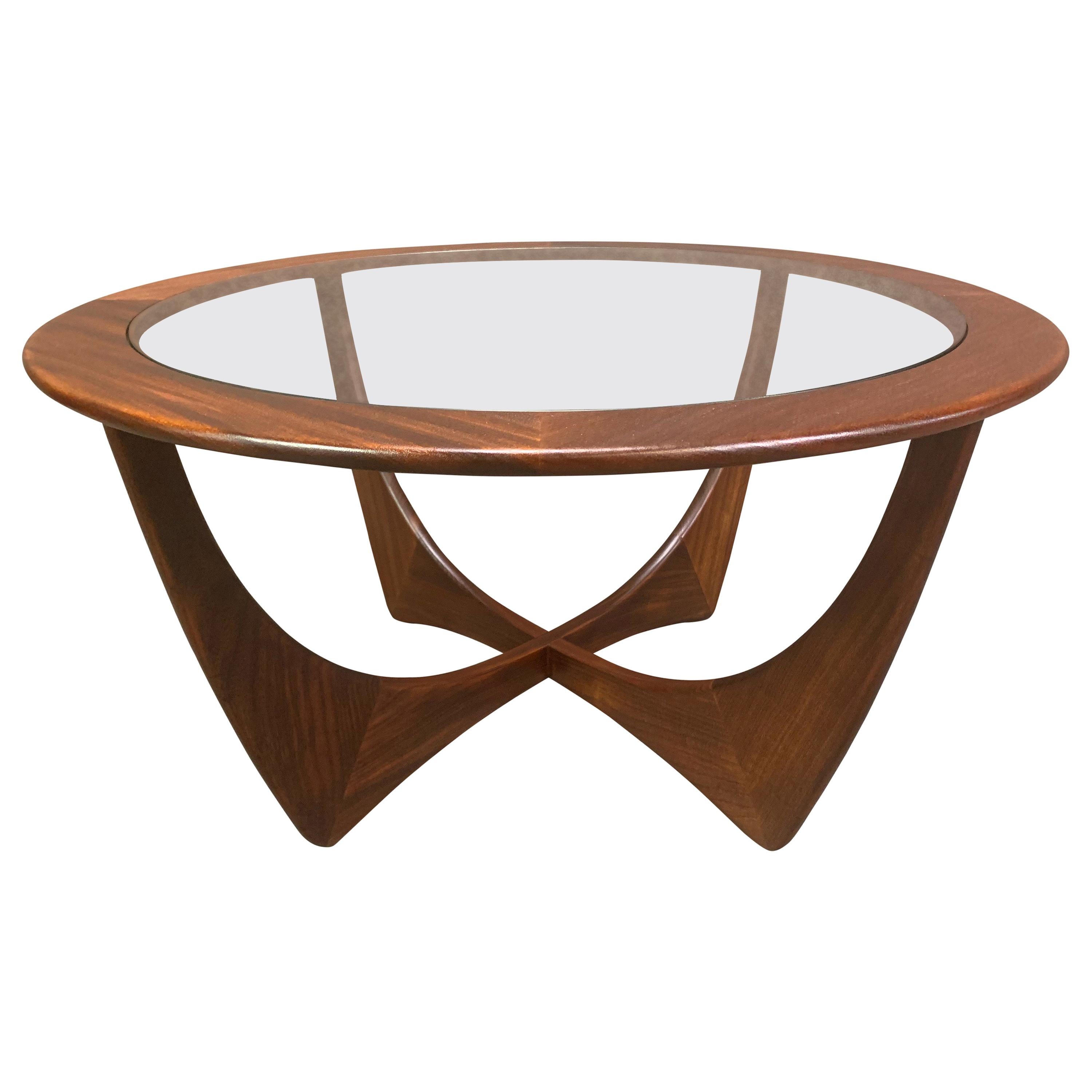 Vintage Mid-Century Modern Teak "Astro" Coffee Table by G Plan For Sale