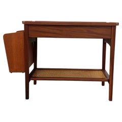 Vintage Mid Century Modern Teak Bar Side Table