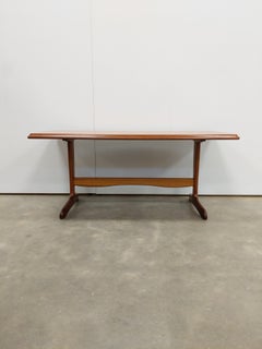 Mesa baja de teca vintage Mid Century Modern de Sutcliffe