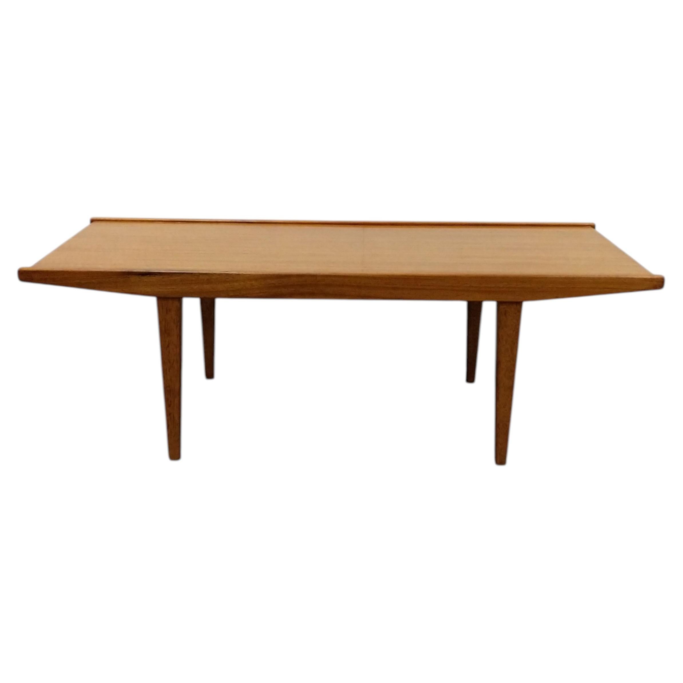 Vintage Mid Century Modern Teak Coffee Table by Wrighton