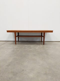 Vintage Mid Century Modern Teak Coffee Table