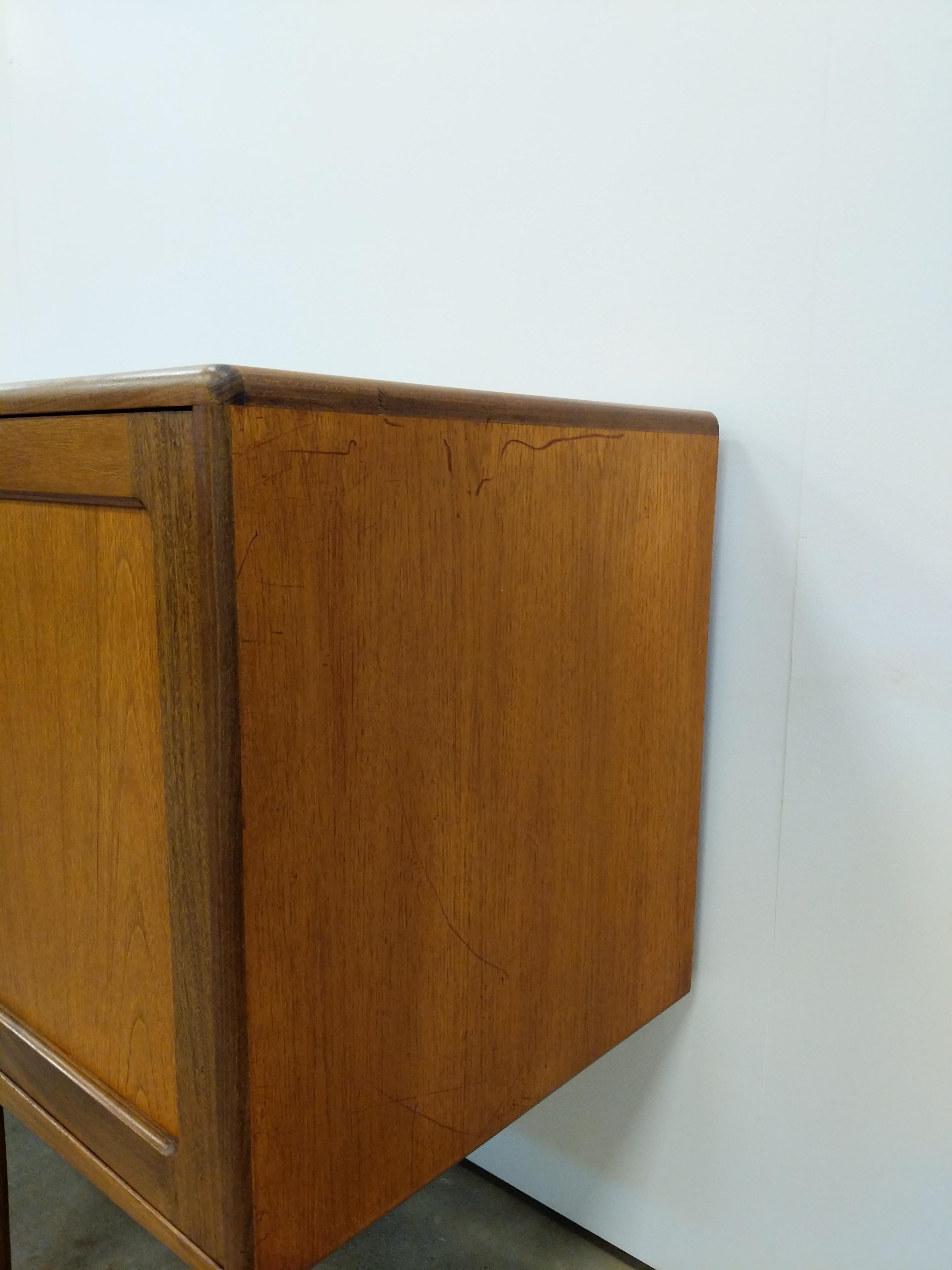 Vintage Mid Century Modern Teak Credenza by G Plan For Sale 4