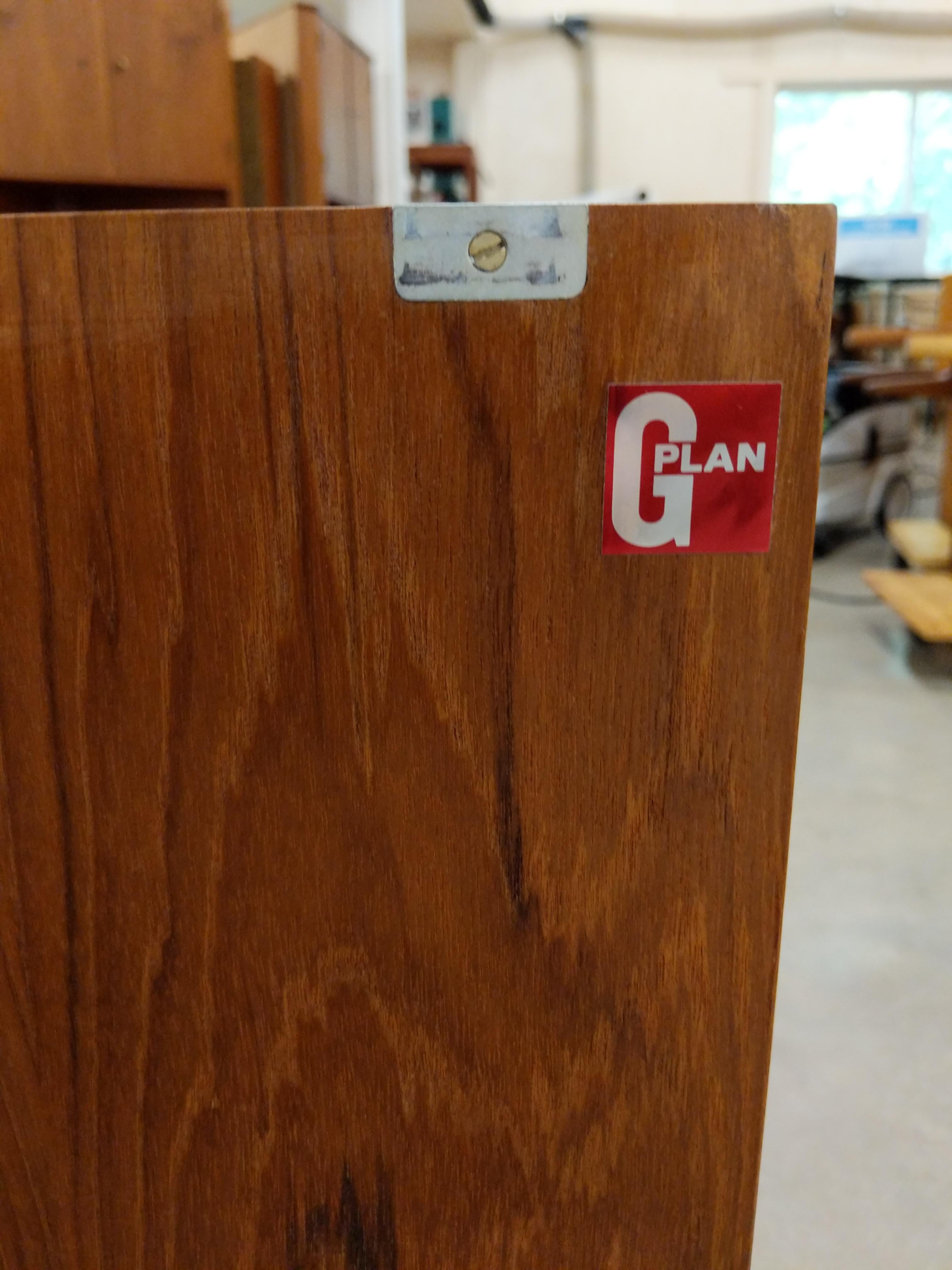 Vintage Mid Century Modern Teak Credenza by G Plan For Sale 2