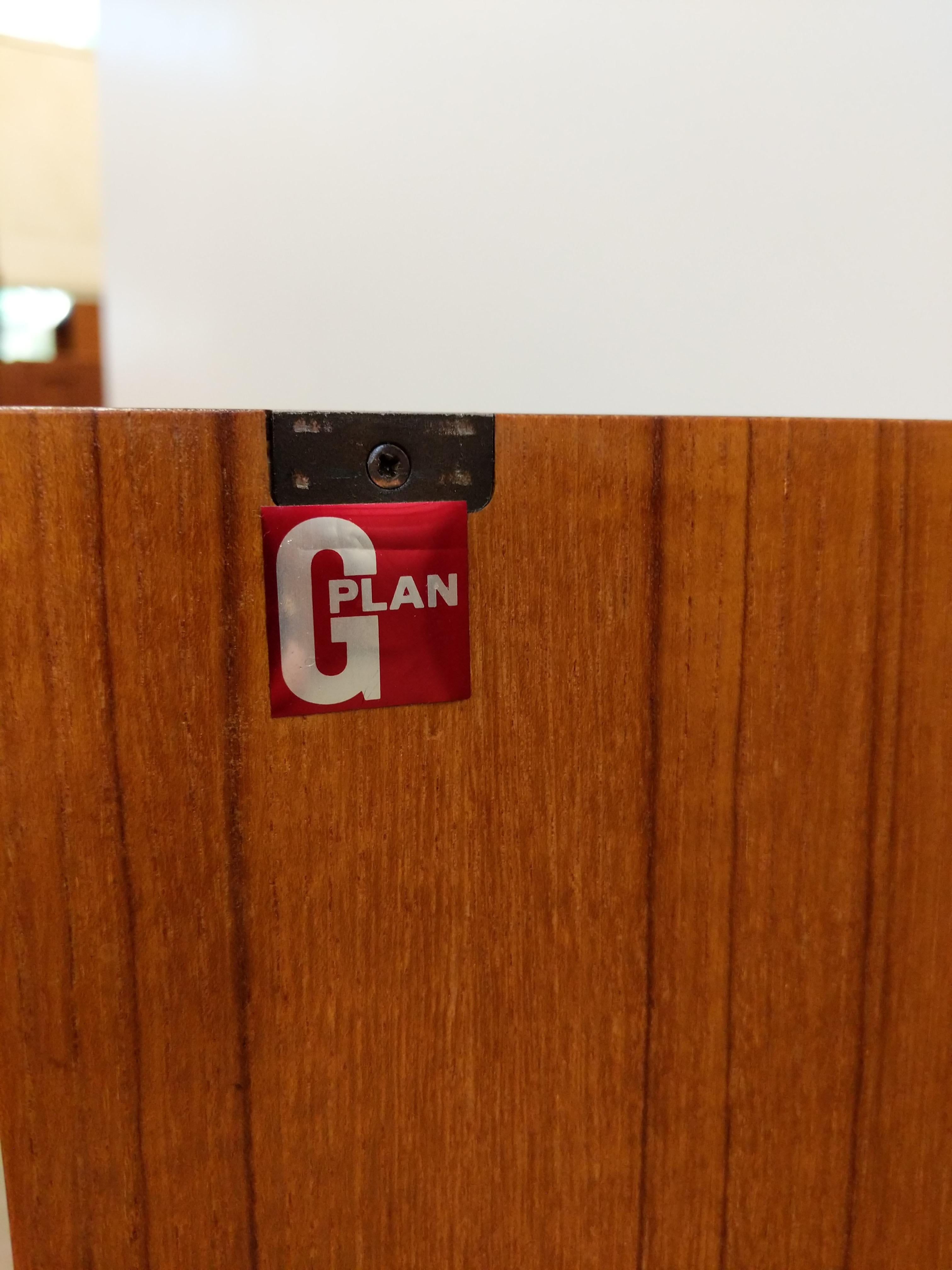 Vintage Mid Century Modern Teak Credenza by G Plan For Sale 3