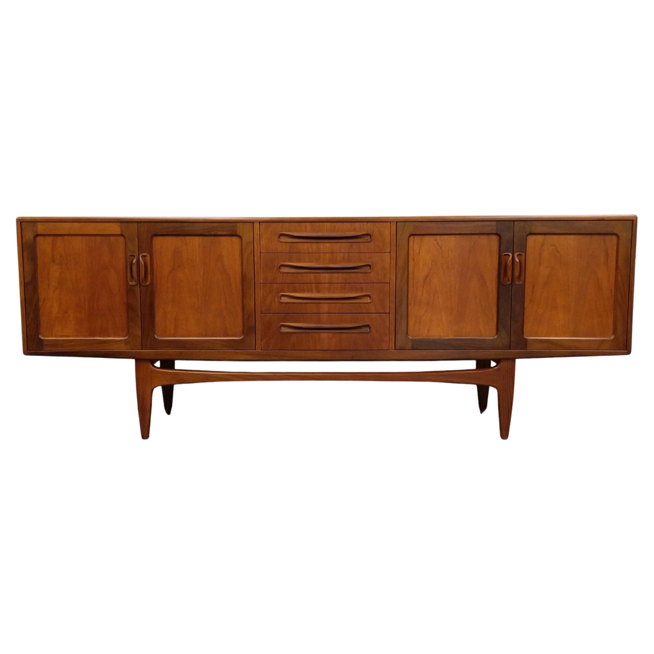 Vintage Mid Century Modern Teak Credenza by G Plan