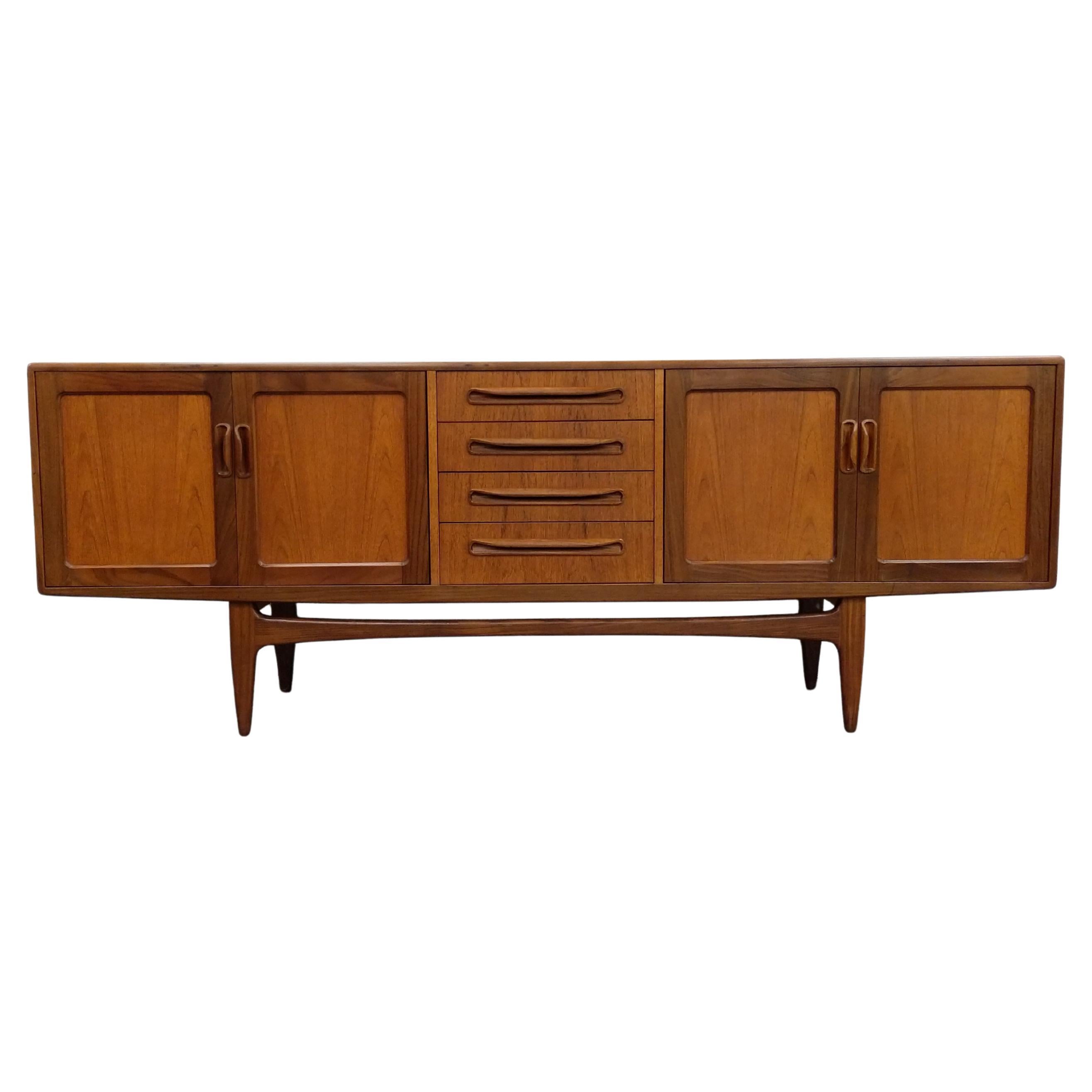 Vintage Mid Century Modern Teak Credenza by G Plan