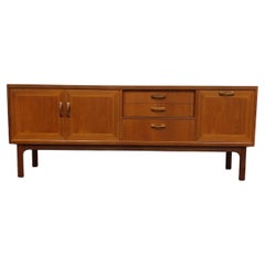 Credenza vintage de teca moderna de mediados de siglo de G Plan