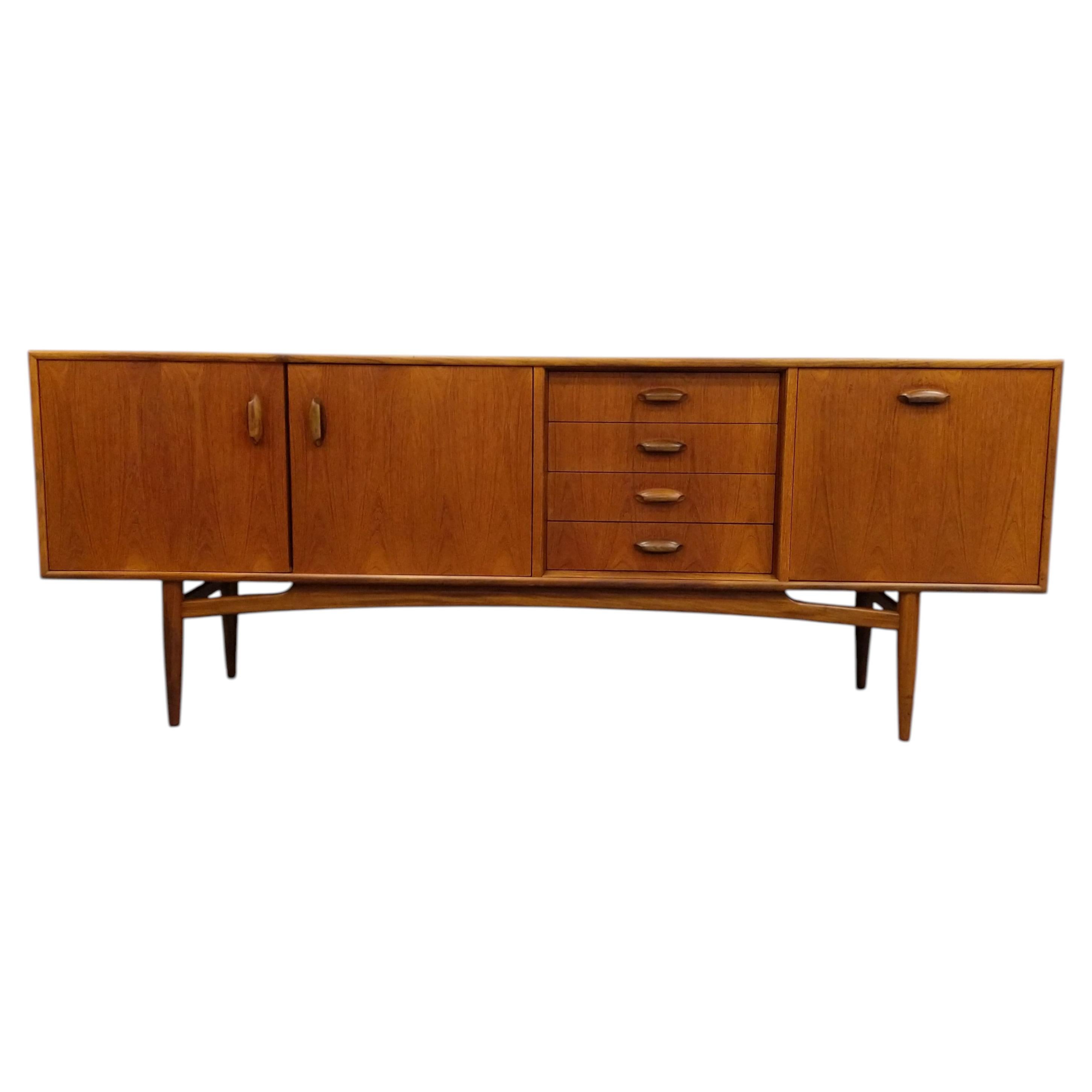 Vintage Mid Century Modern Teak Credenza by G Plan