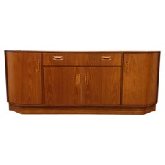 Crédence Vintage Mid Century Modern en teck par G-Plan