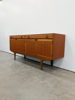 Vintage Mid Century Modern Teak Credenza by Greaves & Thomas