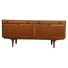 Vintage Mid Century Modern Teak Credenza by Greaves & Thomas