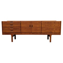 Vintage Mid Century Modern Teak Credenza by Meredew