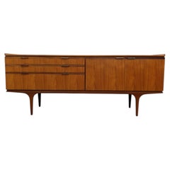 Credenza vintage de teca moderna de mediados de siglo by Meredew