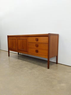Vintage Mid Century Modern Teak Credenza by Nathan