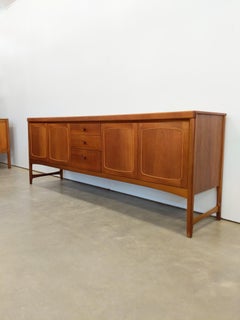 Vintage Mid Century Modern Teak Credenza by Nathan