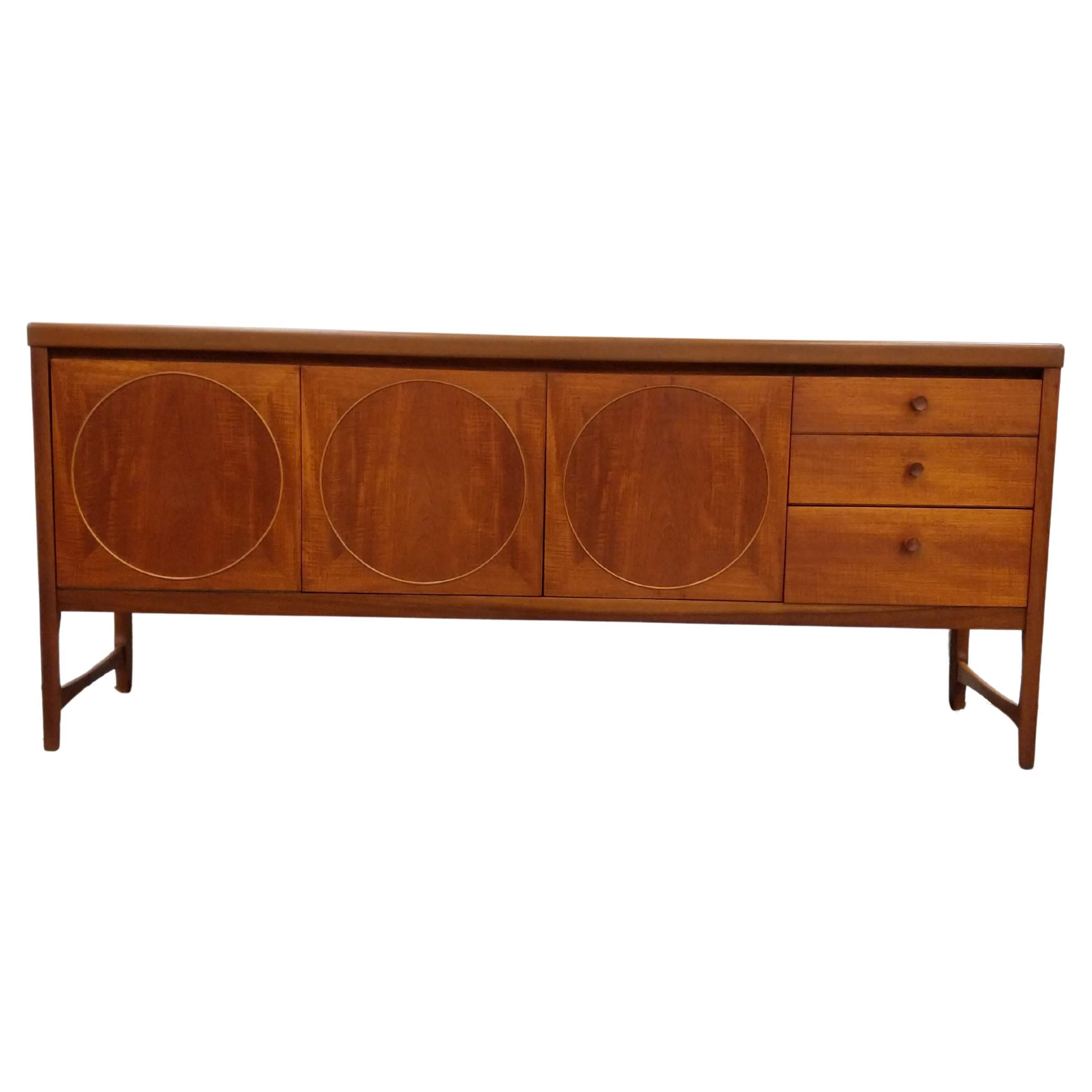 Vintage Mid Century Modern Teak Credenza by Nathan