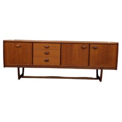 Vintage Mid Century Modern Teak Credenza by Portwood