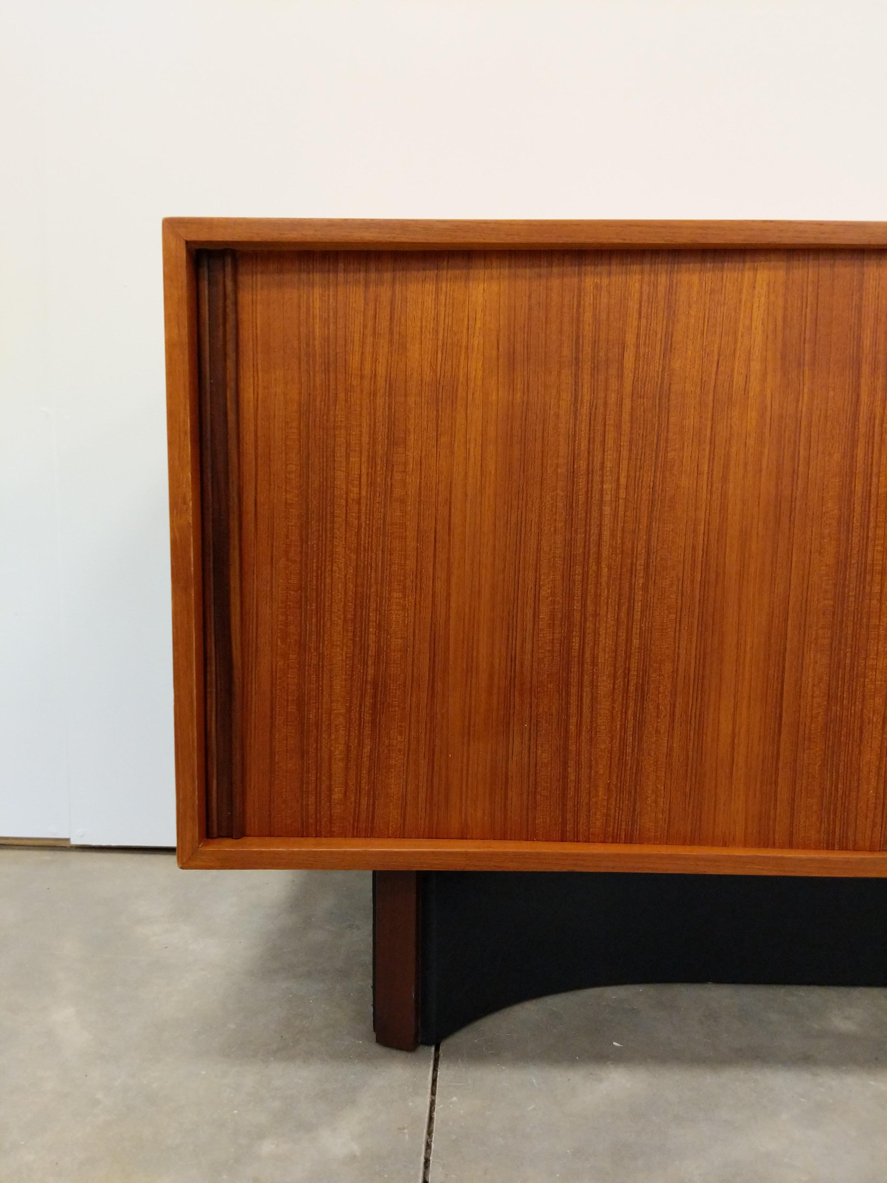 20th Century Vintage Mid Century Modern Teak Credenza by RS Associates