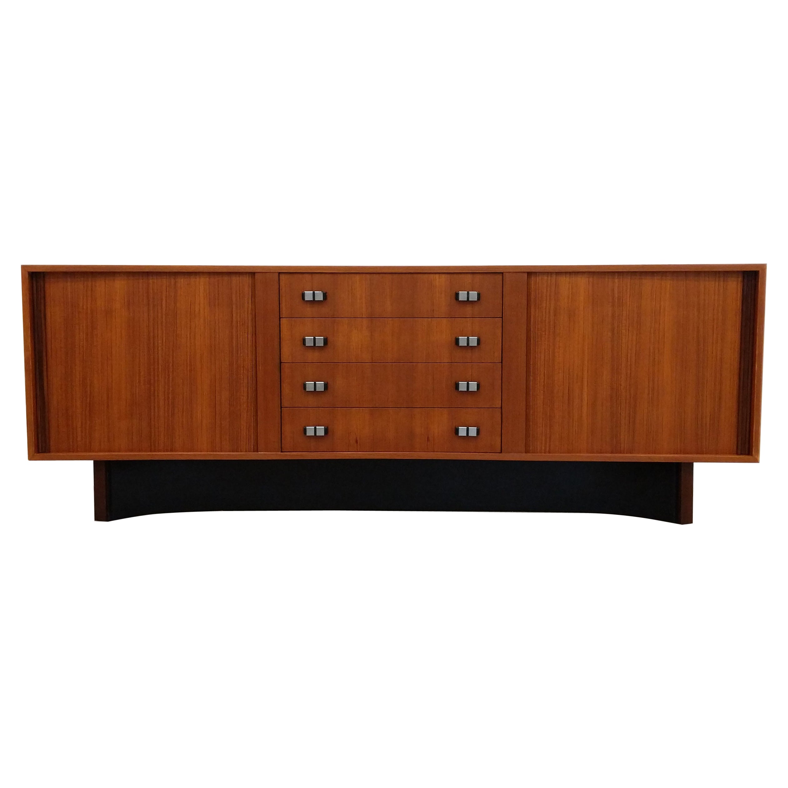Vintage Mid Century Modern Teak Credenza by RS Associates