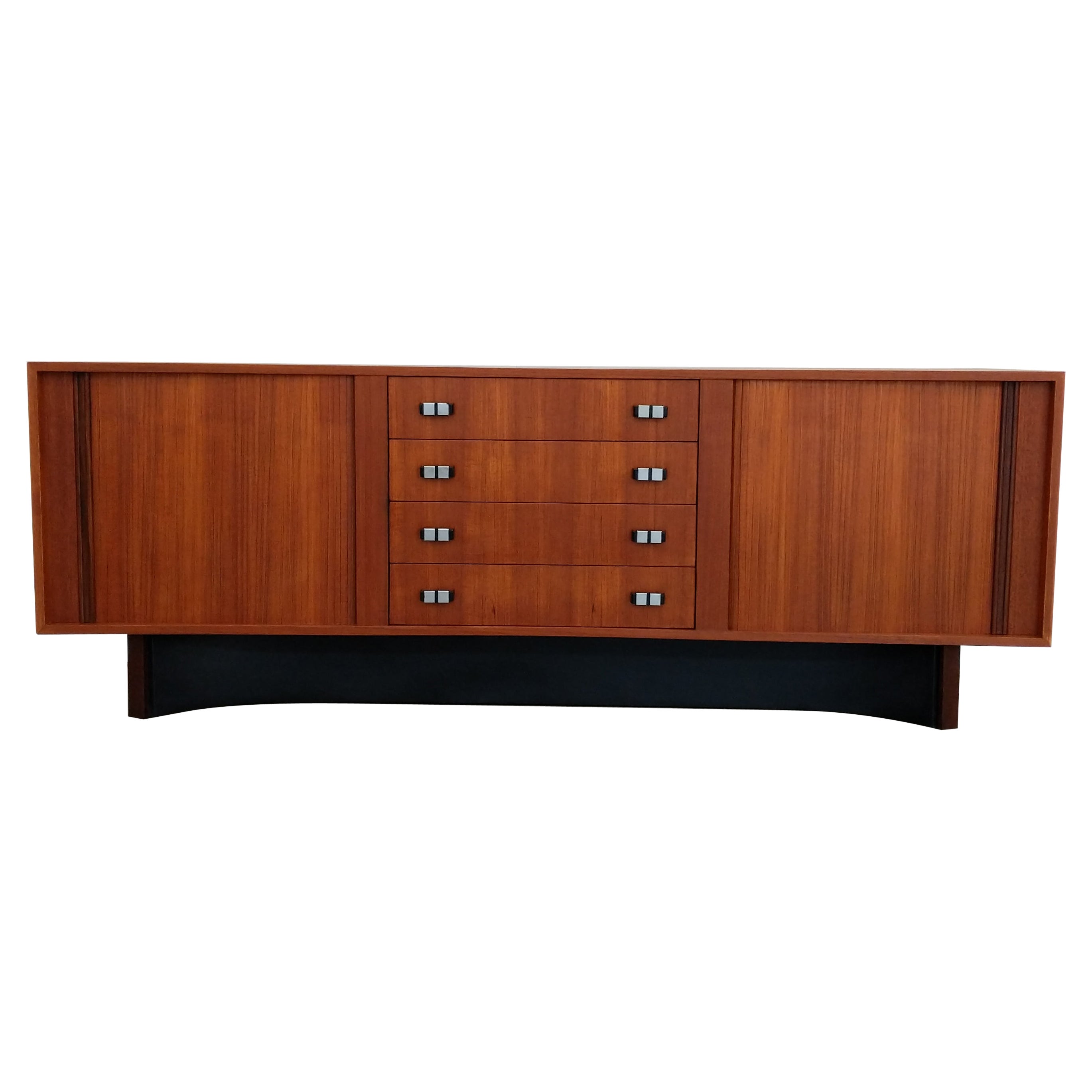 Vintage Mid Century Modern Teak Credenza by RS Associates