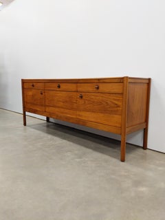 Crédence Vintage Mid Century Modern en Teck par Uniflex