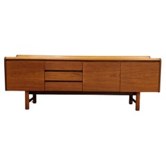 Vintage Mid Century Modern Teak Credenza by White and Newton
