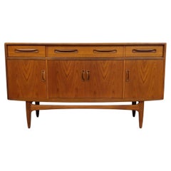 Vintage Mid Century Modern Teak Credenza / Sideboard by G Plan