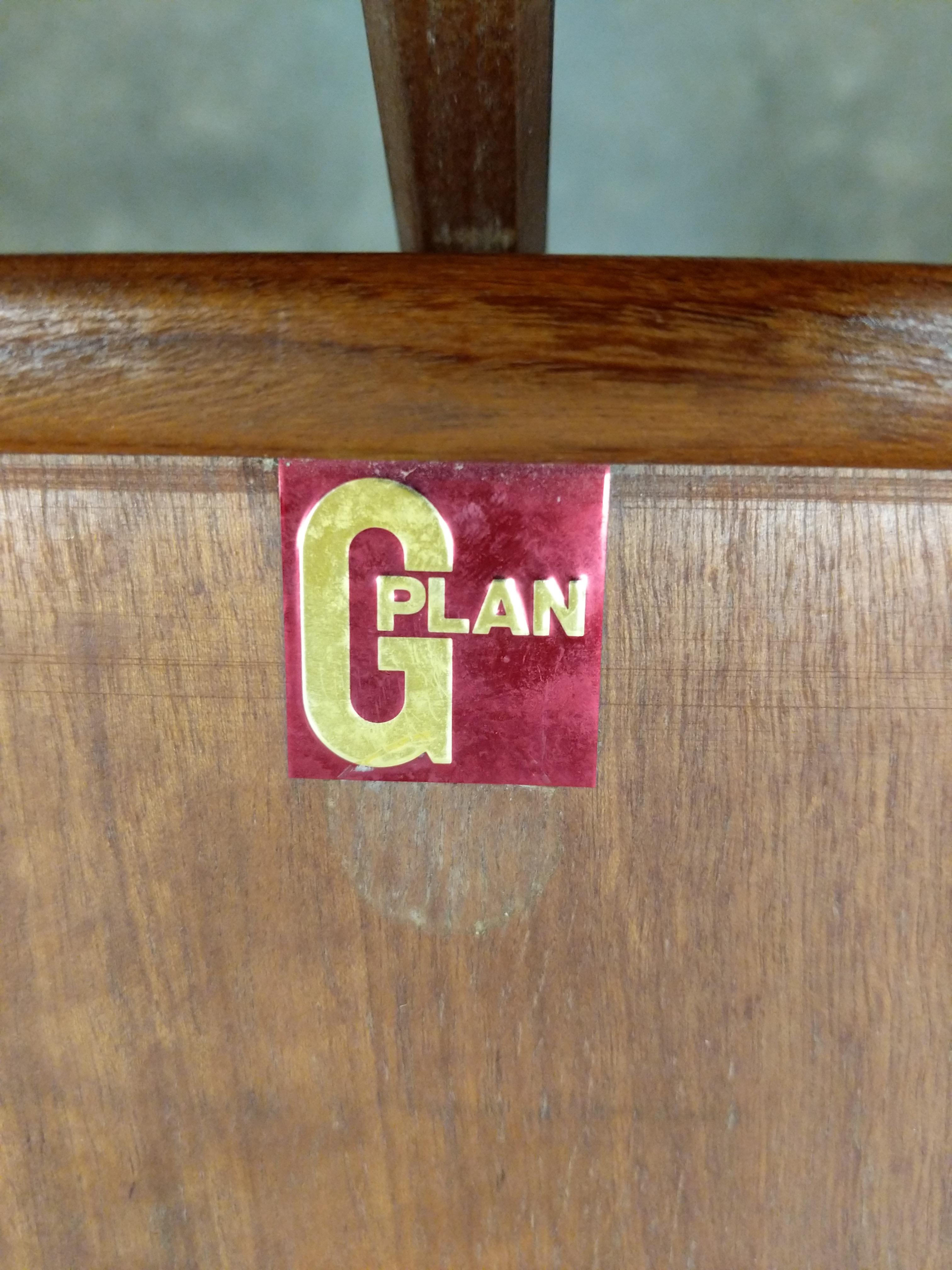 Vintage Mid Century Modern Teak Dining Table by G Plan For Sale 5