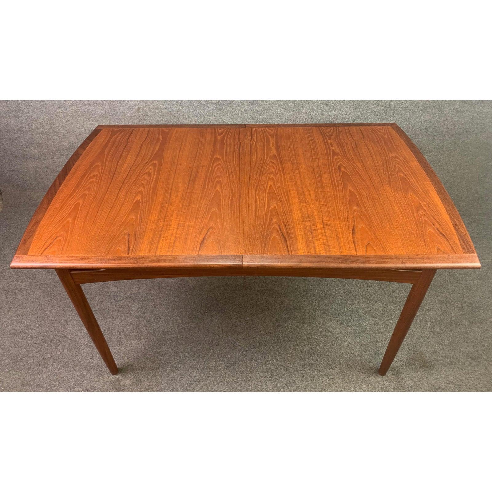 Woodwork Vintage Mid-Century Modern Teak Dining Table by G Plan