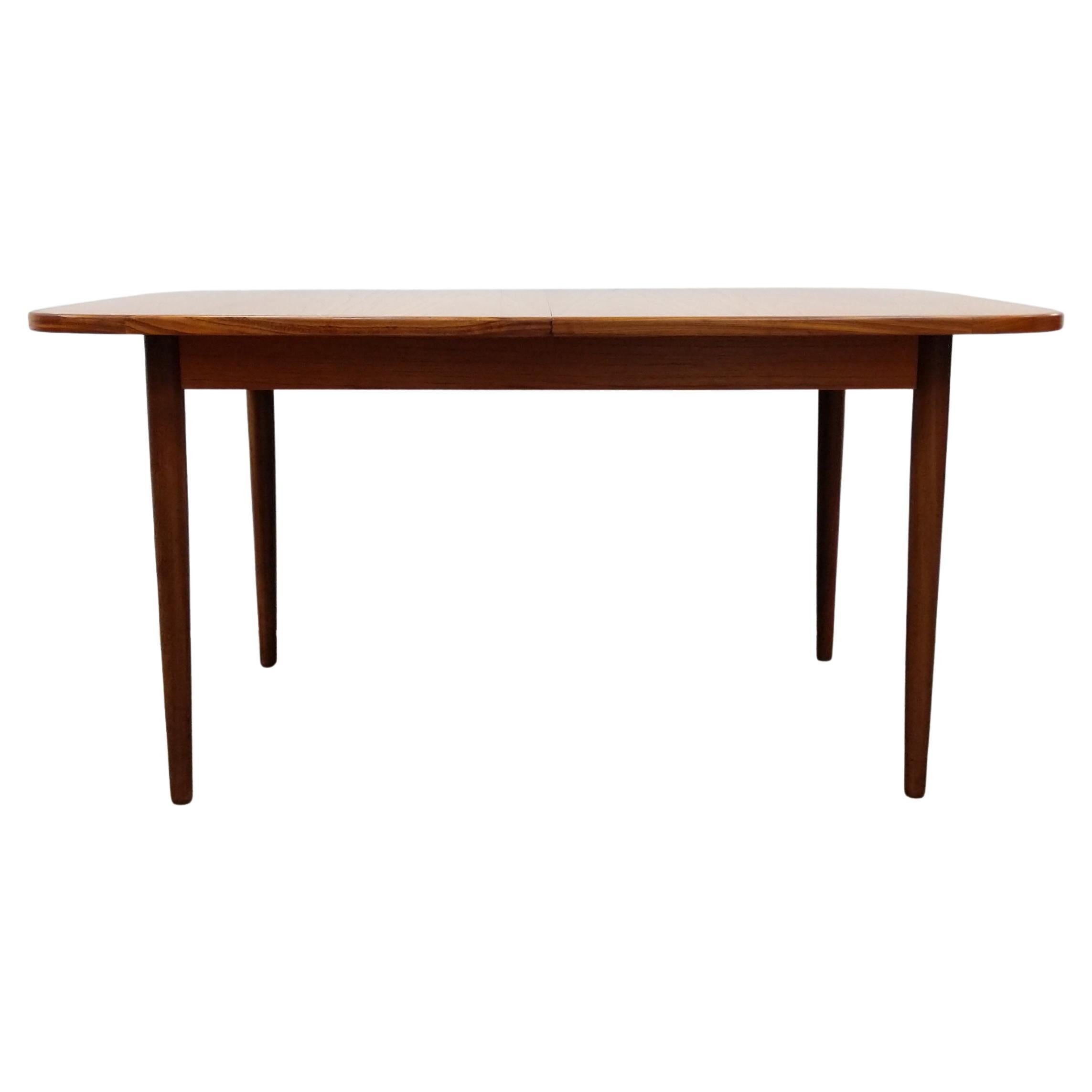 Vintage Mid Century Modern Teak Dining Table by G Plan For Sale