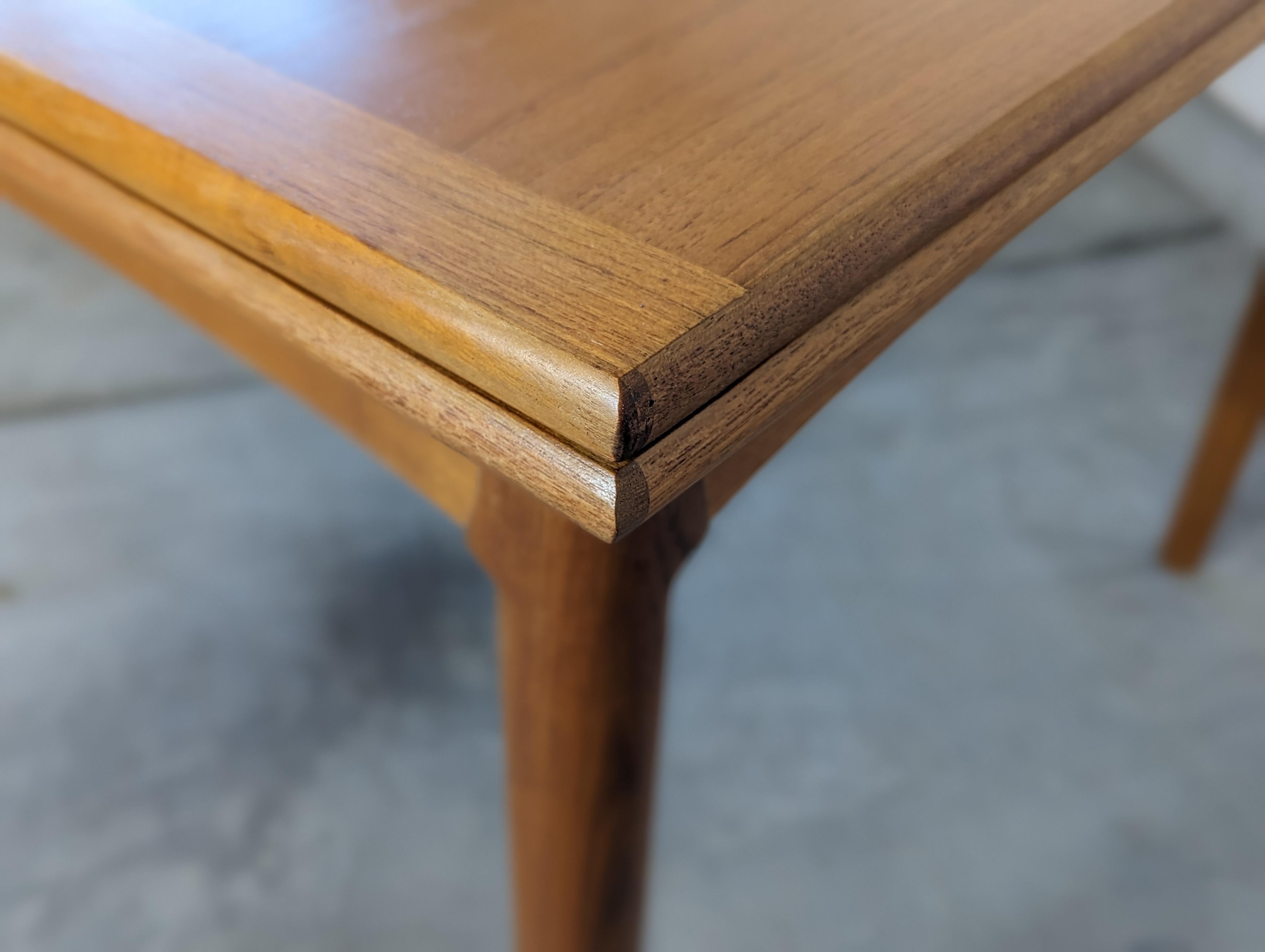 Vintage Mid-Century Modern Teak Dining Table by Slagelse, c1960s 7