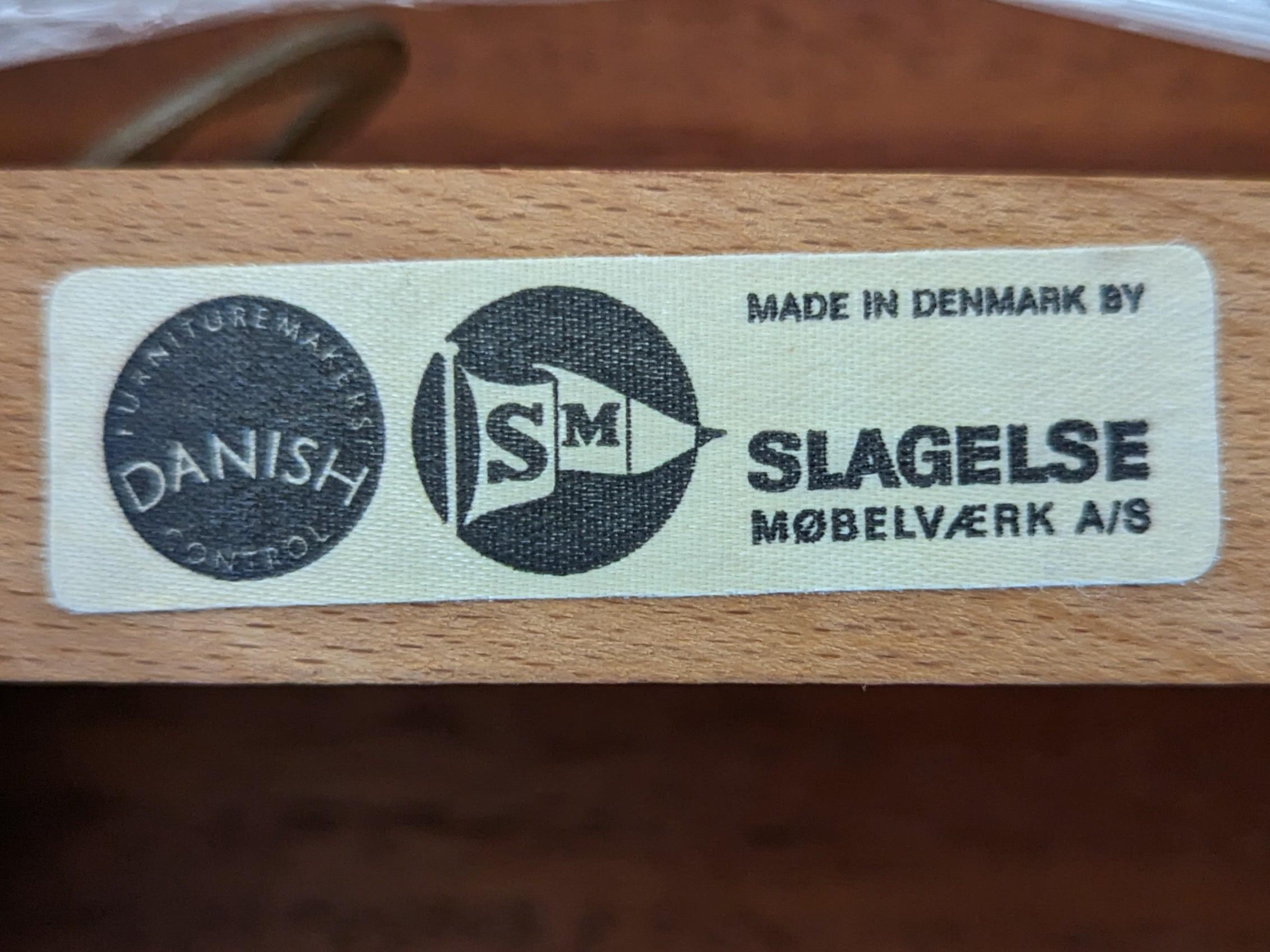 Vintage Mid-Century Modern Teak Dining Table by Slagelse, c1960s 8