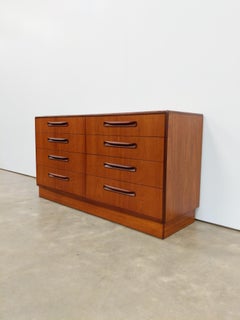 Vintage Mid Century Modern Teak Dresser by G Plan