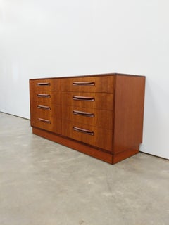 Vintage Mid Century Modern Teak Dresser by G Plan