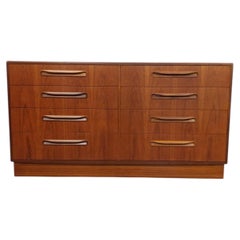 Vintage Mid Century Modern Teak Dresser by G Plan