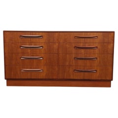 Vintage Mid Century Modern Teak Dresser by G Plan
