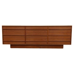 Vintage Mid Century Modern Teak Dresser by Inter-Continental-Design