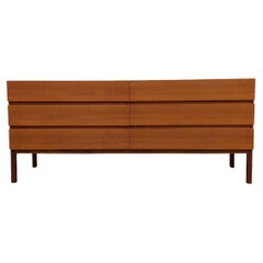 Vintage Mid Century Modern Teak Dresser by REFF