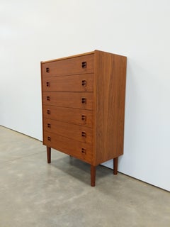 Vintage Mid Century Modern Teak Dresser
