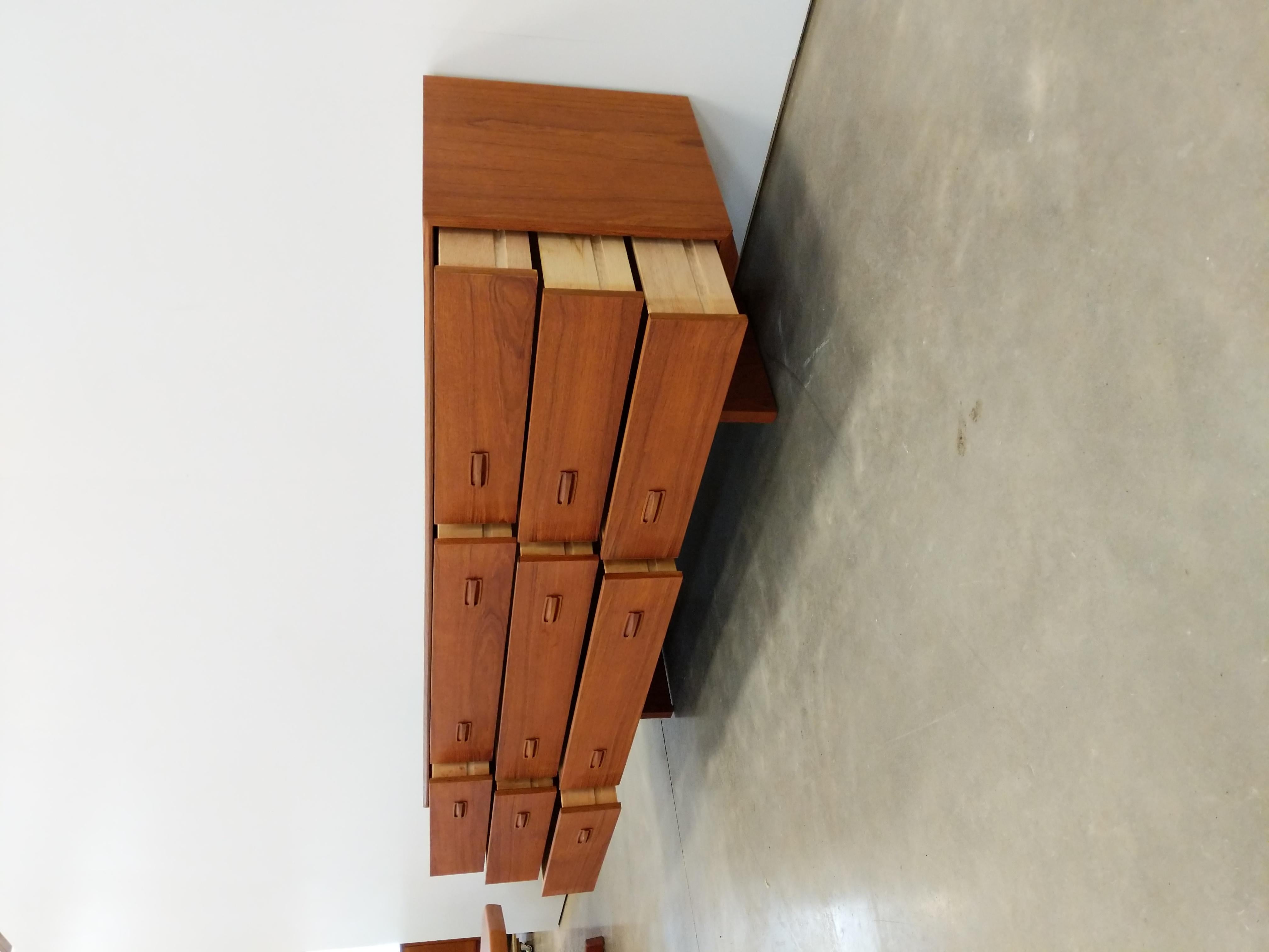 Mid-Century Modern Vintage Mid Century Modern Teak Dresser