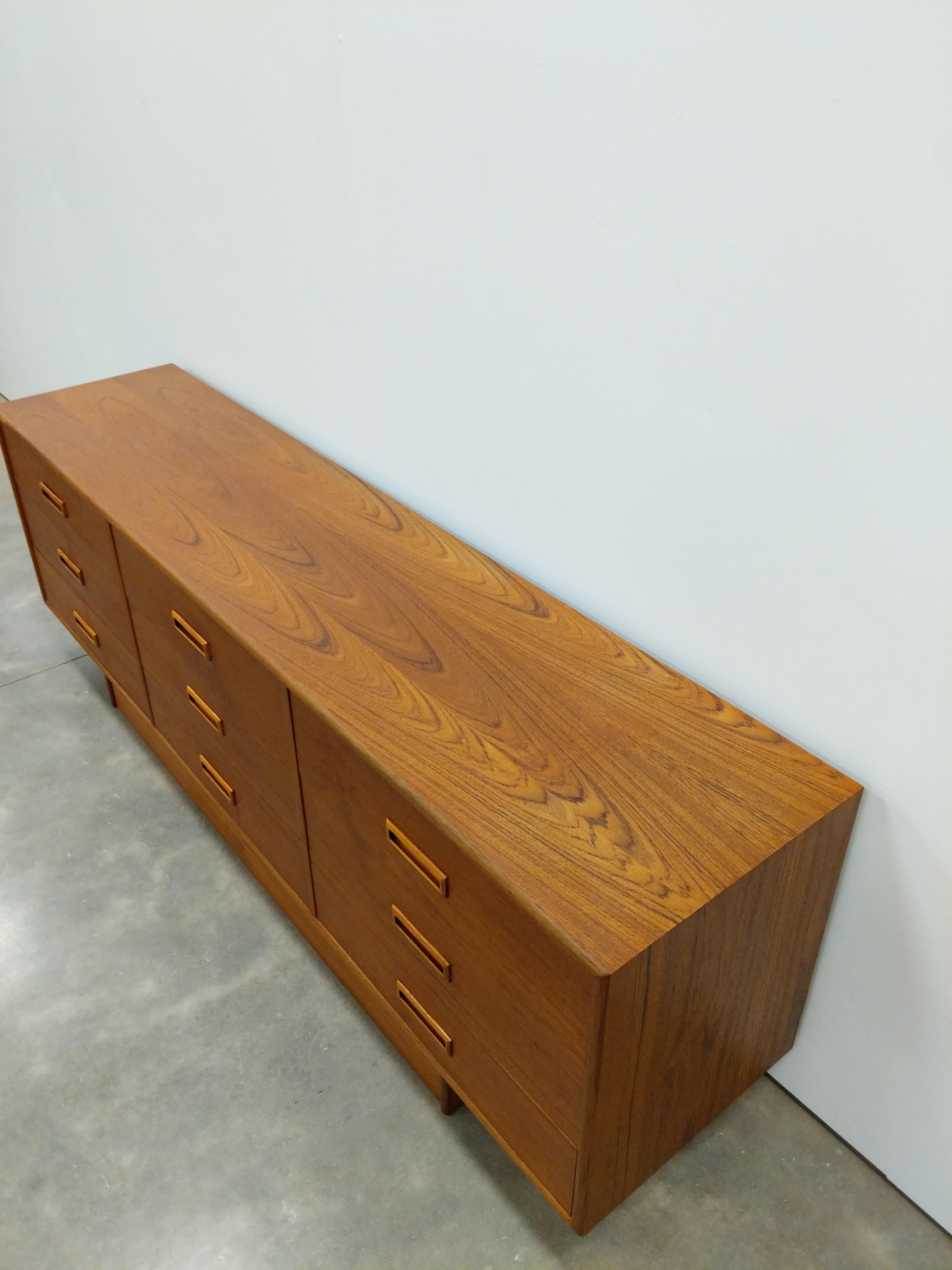 Canadian Vintage Mid Century Modern Teak Dresser