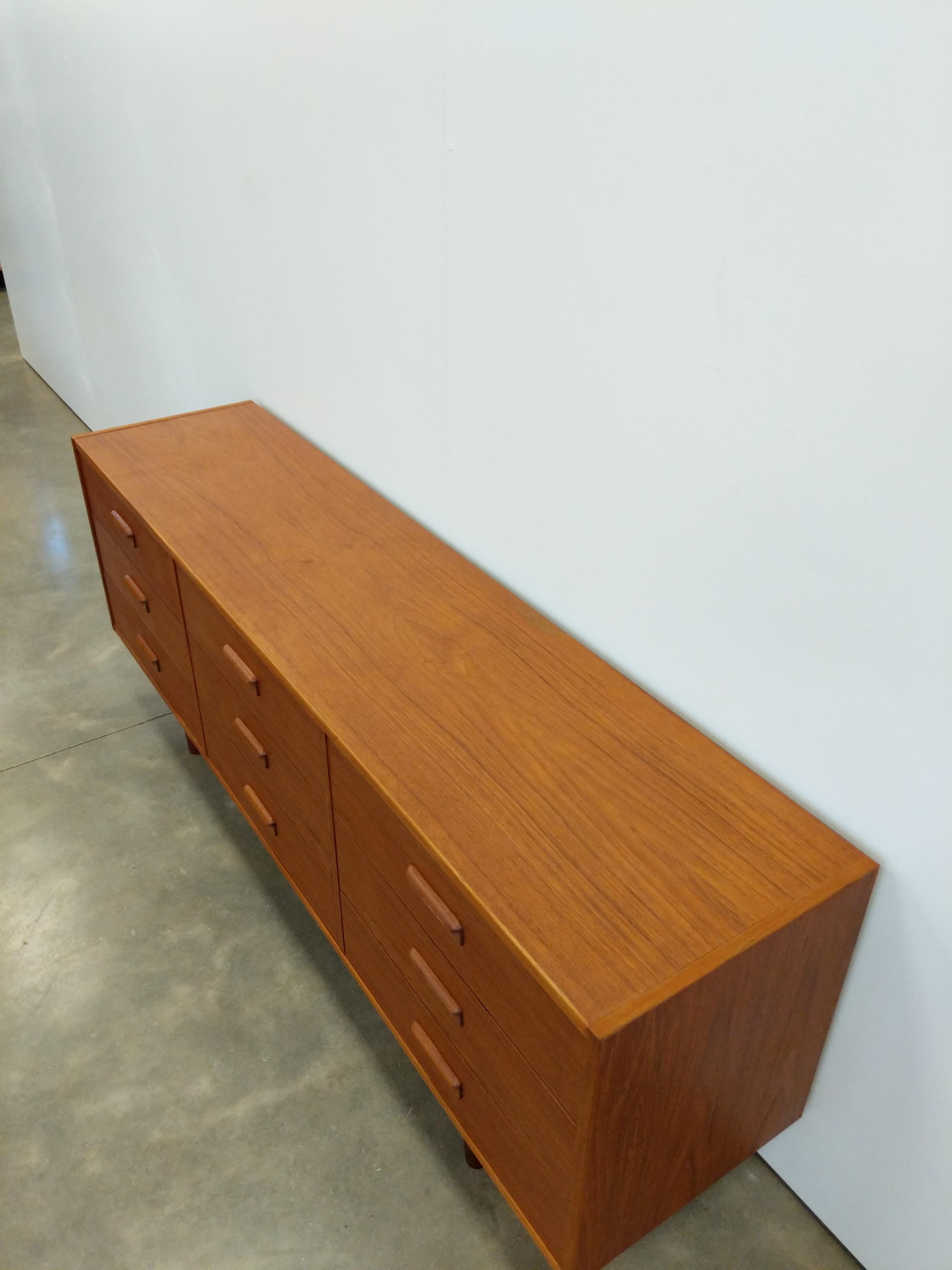 Canadian Vintage Mid Century Modern Teak Dresser