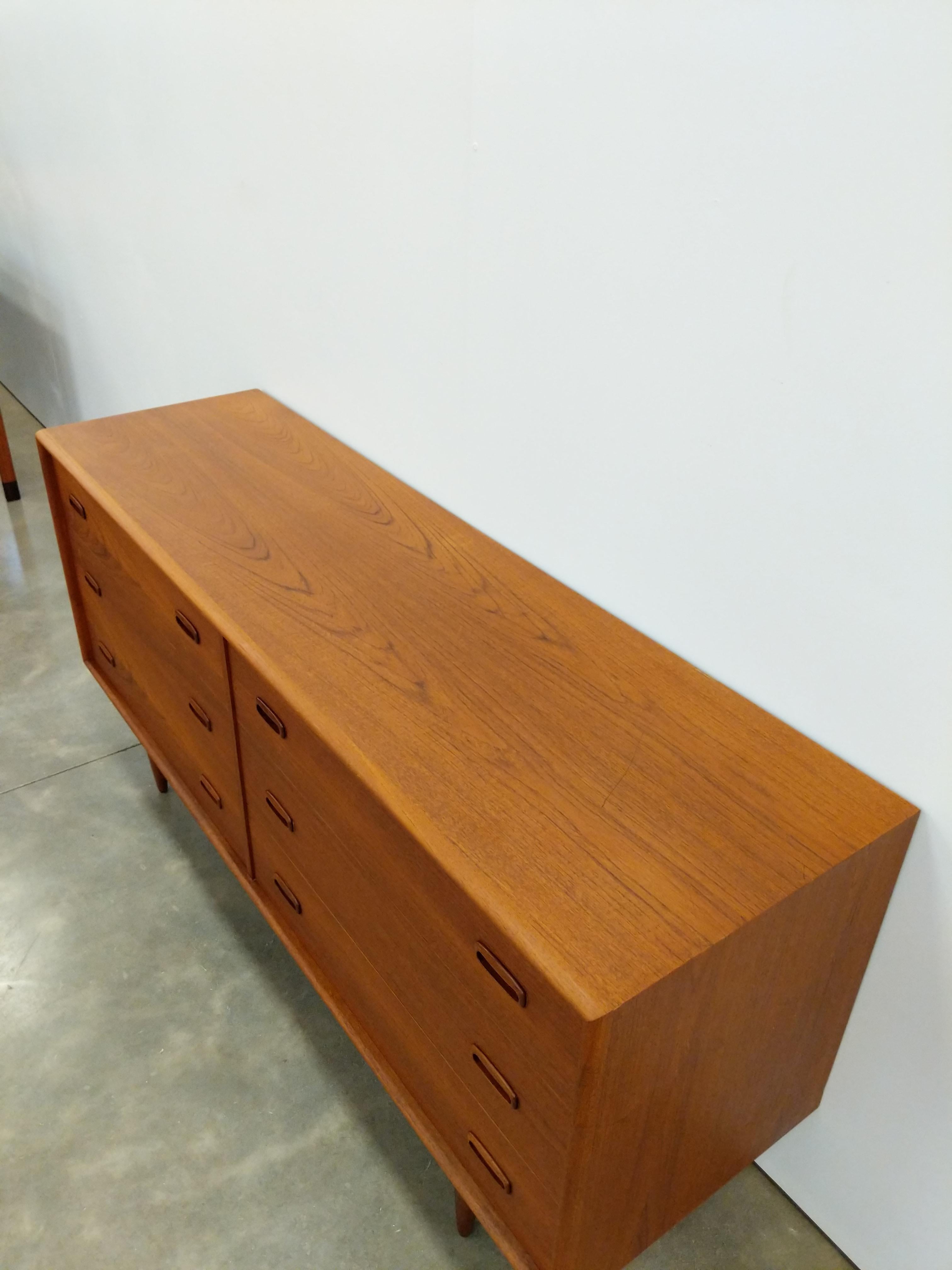 Canadian Vintage Mid Century Modern Teak Dresser