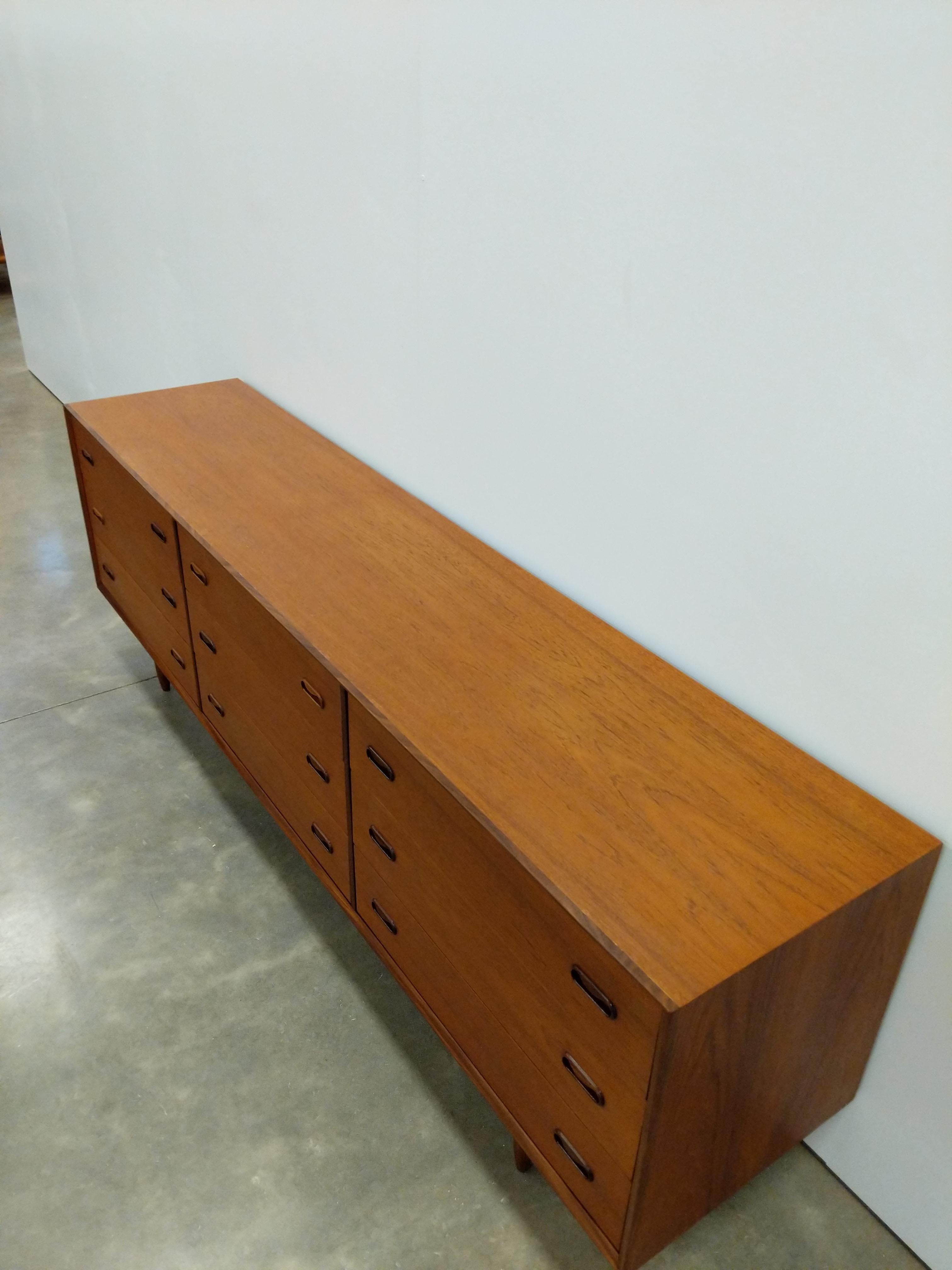 Canadian Vintage Mid Century Modern Teak Dresser