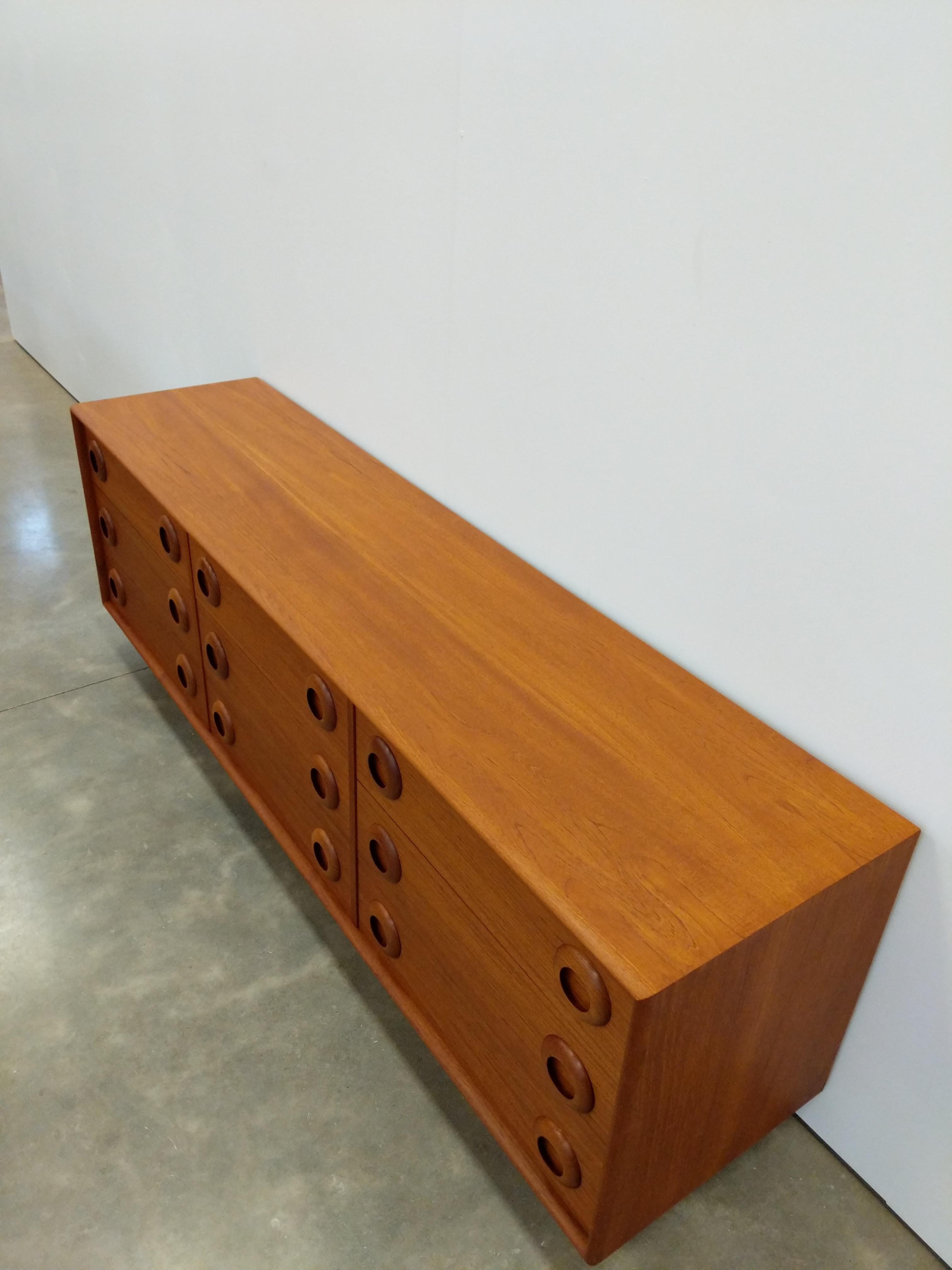 Canadian Vintage Mid Century Modern Teak Dresser
