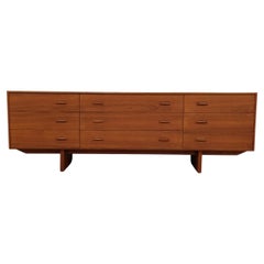 Vintage Mid Century Modern Teak Dresser