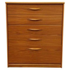 Vintage Mid Century Modern Teak Dresser