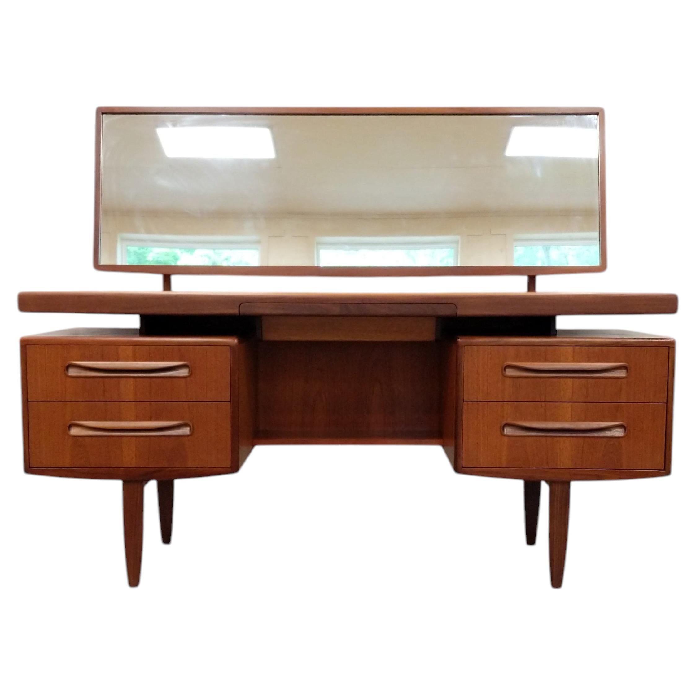 Vintage Mid Century Modern Teak Dressing Table / Desk by G Plan